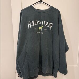 Comfort Colors Holiday House Rhode Island Crewneck Sweatshirt